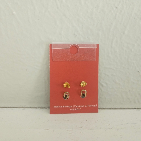 NWT Raízes Portuguese Jewelry Huggie Earrings - Picture 3 of 3